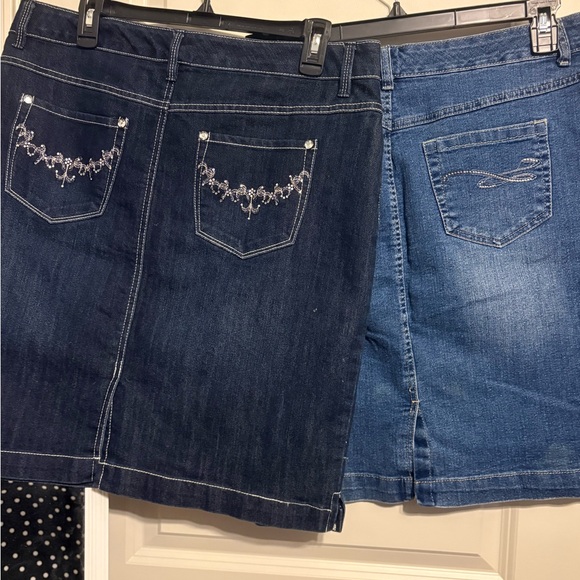 Style & Co. Dresses & Skirts - Style and Co. Denim Skirt Set